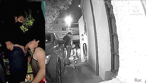 Brunette girl fucked to orgasm in hot outdoor porn