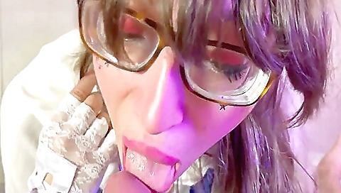 Amateur brunette putita deepthroat anal threesome with prof