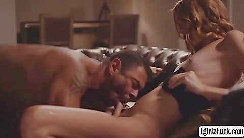 Stepbrother is going to fuck this lovely blonde in her tight holes